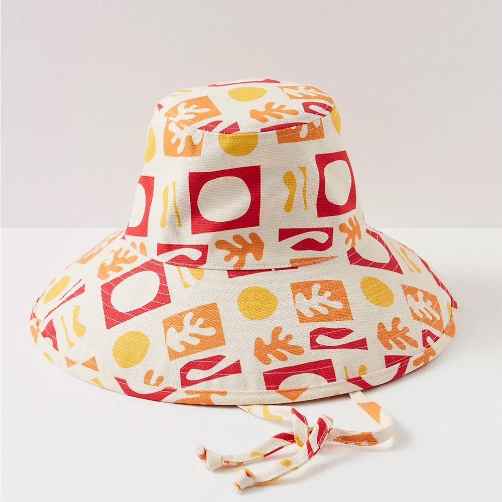 Lack Of Color Multicolor Patterned Hat